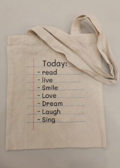 حقيبة قماشية - Tote bag مقاس 30*40