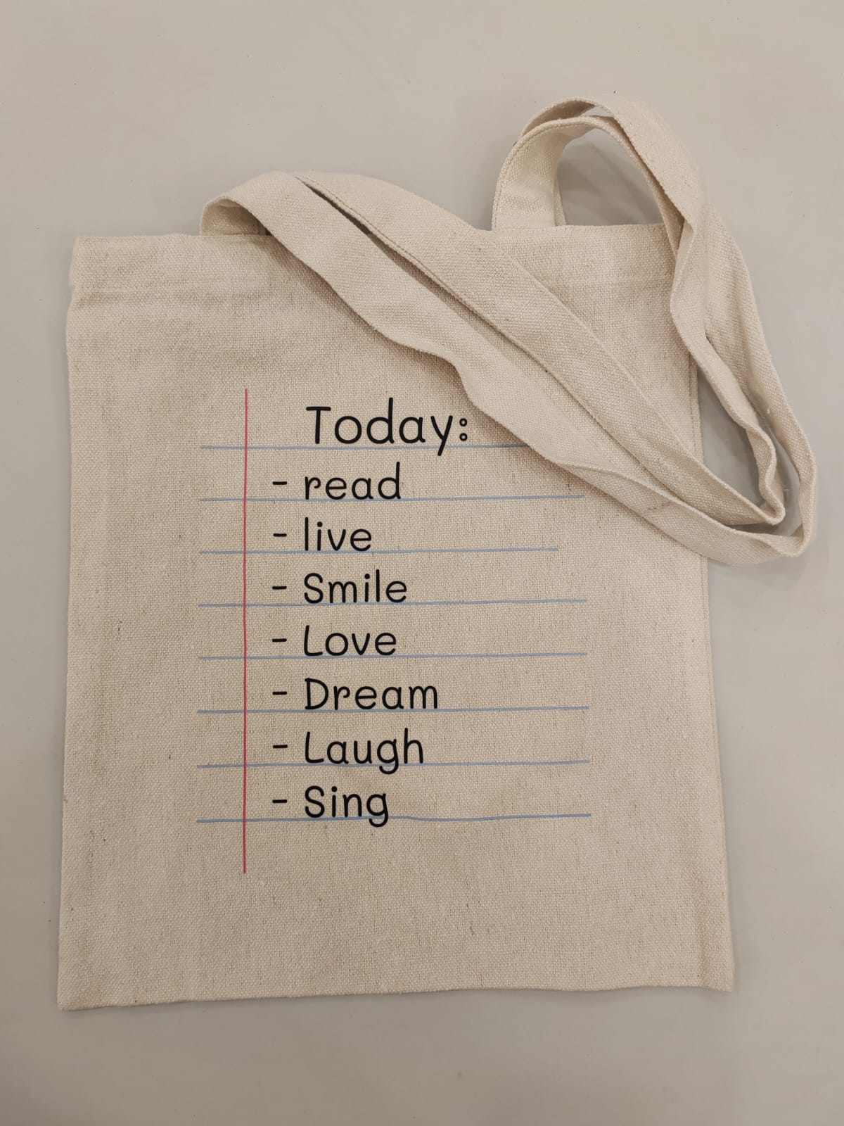 حقيبة قماشية - Tote bag مقاس 30*40